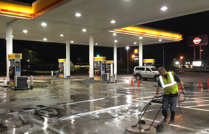 Benzinlik Petrol İstasyonu Temizliği